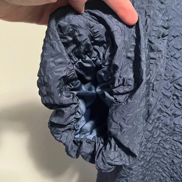 Hudson North Easy V  neck Short Sleeve Short Dress Midnight Blue - Picture 9 of 16